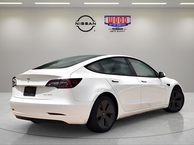 Used 2022 Tesla Model 3 Long Range with VIN 5YJ3E1EB7NF104282 for sale in Kansas City