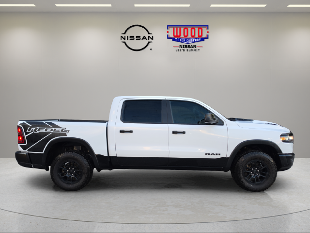 Used 2025 RAM Ram 1500 Pickup Rebel with VIN 1C6SRFLP6SN595637 for sale in Kansas City