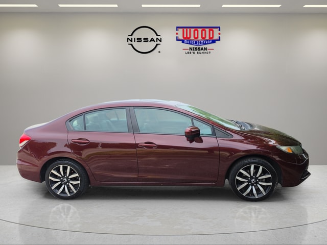 Used 2015 Honda Civic EX-L with VIN 19XFB2F95FE105462 for sale in Kansas City