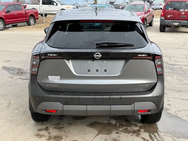 Certified 2025 Nissan Kicks SV AWD with VIN 3N8AP6CB6SL417214 for sale in Kansas City