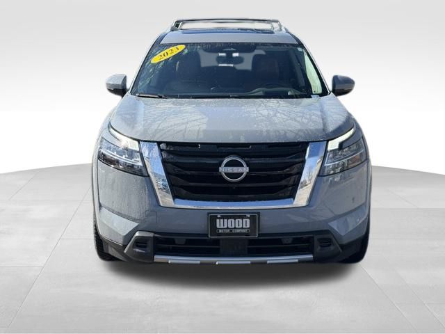 Used 2023 Nissan Pathfinder Platinum with VIN 5N1DR3DJ8PC256080 for sale in Kansas City