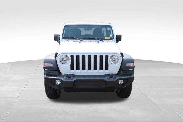 Used 2023 Jeep Wrangler 4-Door Sport S with VIN 1C4HJXDGXPW546019 for sale in Hurst, TX