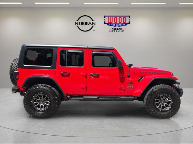 Used 2019 Jeep Wrangler Unlimited Rubicon with VIN 1C4HJXFG7KW584149 for sale in Kansas City