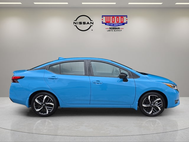 Certified 2025 Nissan Versa Sedan SR with VIN 3N1CN8FV5SL832328 for sale in Kansas City