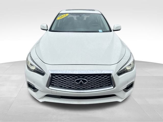 Used 2022 INFINITI Q50 LUXE with VIN JN1EV7BR6NM341269 for sale in Hurst, TX