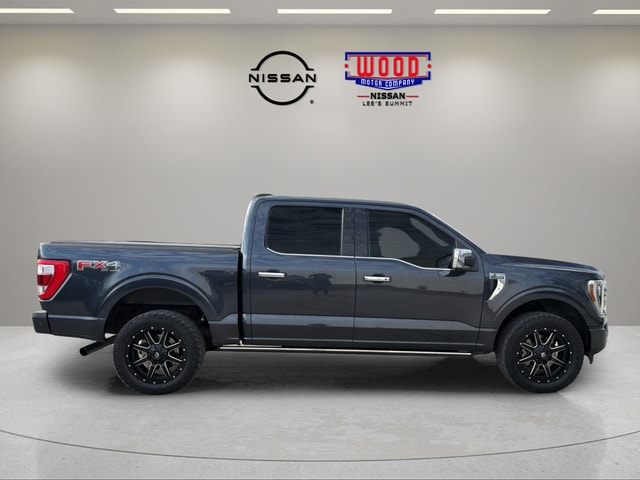 Used 2021 Ford F-150 Platinum with VIN 1FTFW1E88MFA37927 for sale in Kansas City