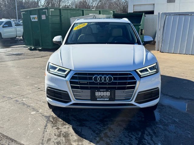Used 2020 Audi Q5 Premium Plus with VIN WA1BNAFY7L2036705 for sale in Kansas City