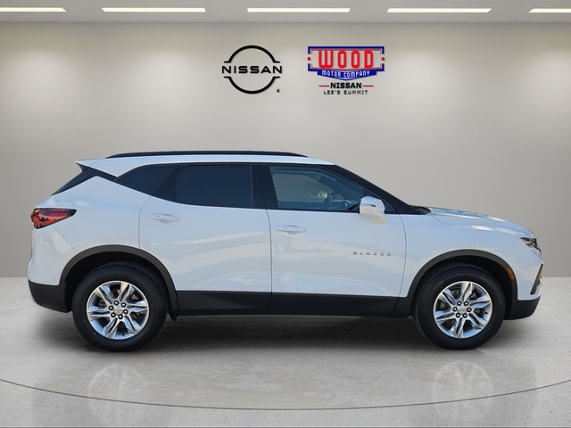 Used 2022 Chevrolet Blazer 2LT with VIN 3GNKBHR45NS212858 for sale in Kansas City