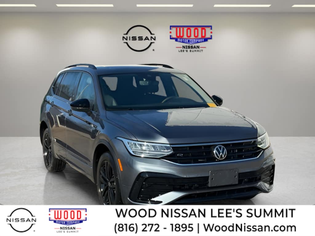 Used 2022 Volkswagen Tiguan 2.0T SE R-Line Black SUV