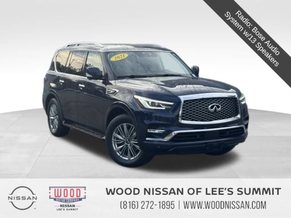 Used 2021 INFINITI QX80 Luxe SUV