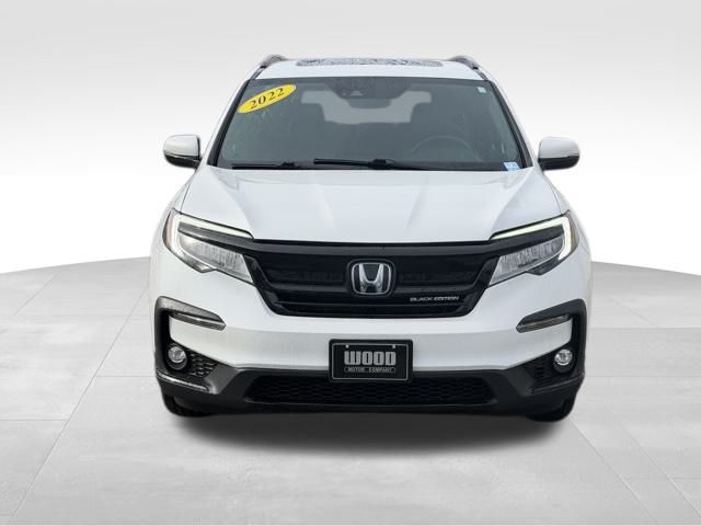 Used 2022 Honda Pilot Black Edition with VIN 5FNYF6H73NB051734 for sale in Kansas City