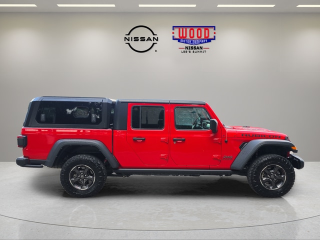 Used 2021 Jeep Gladiator Rubicon with VIN 1C6JJTBG4ML593211 for sale in Kansas City