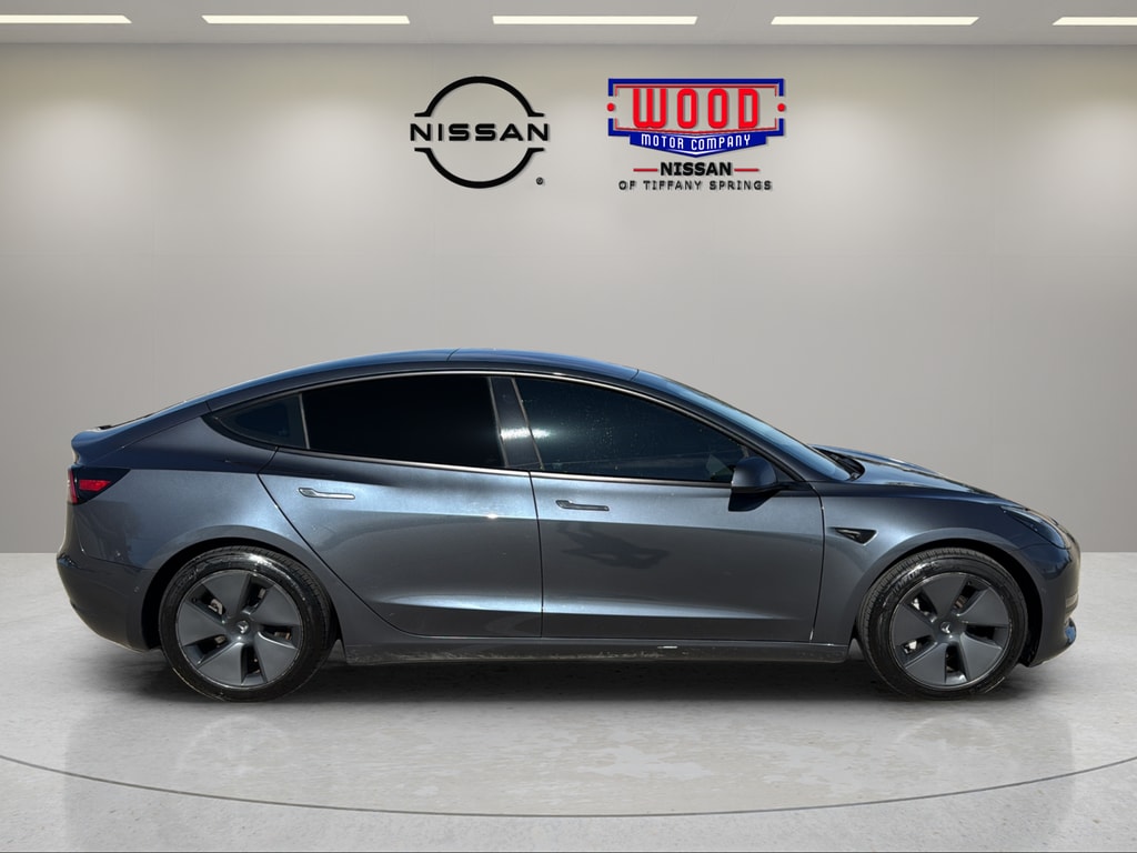 Used 2021 Tesla Model 3 Base with VIN 5YJ3E1EB8MF875588 for sale in Kansas City
