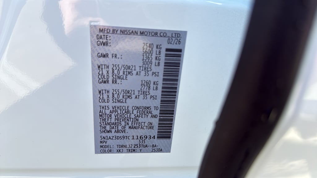 2026 Nissan Murano Platinum - Photo 20