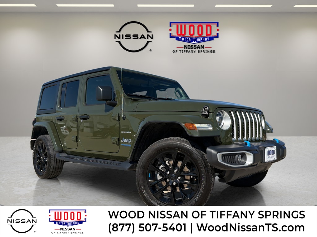 Used 2022 Jeep Wrangler Unlimited 4xe Sahara SUV