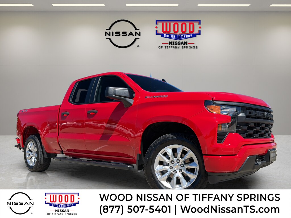 Used 2025 Chevrolet Silverado 1500 Custom Truck Double Cab