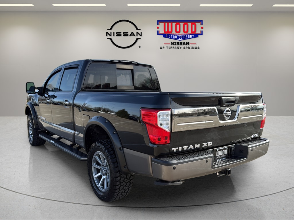 Used 2019 Nissan Titan XD Platinum Reserve Diesel Truck Crew Cab