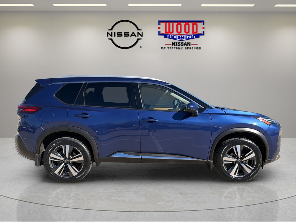 Certified 2021 Nissan Rogue Platinum with VIN JN8AT3DD1MW321188 for sale in Kansas City