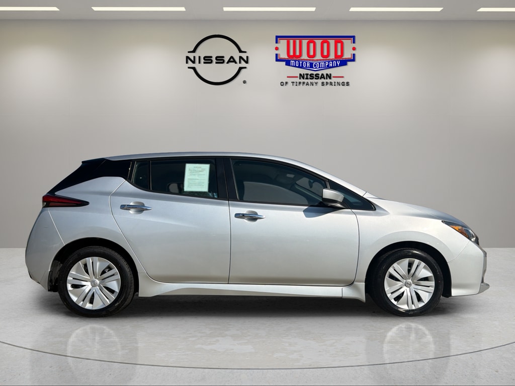 Certified 2025 Nissan Leaf S with VIN 1N4AZ1BV7SC561750 for sale in Kansas City, MO