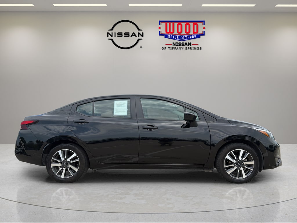 Certified 2025 Nissan Versa Sedan SV with VIN 3N1CN8EV6SL843825 for sale in Kansas City