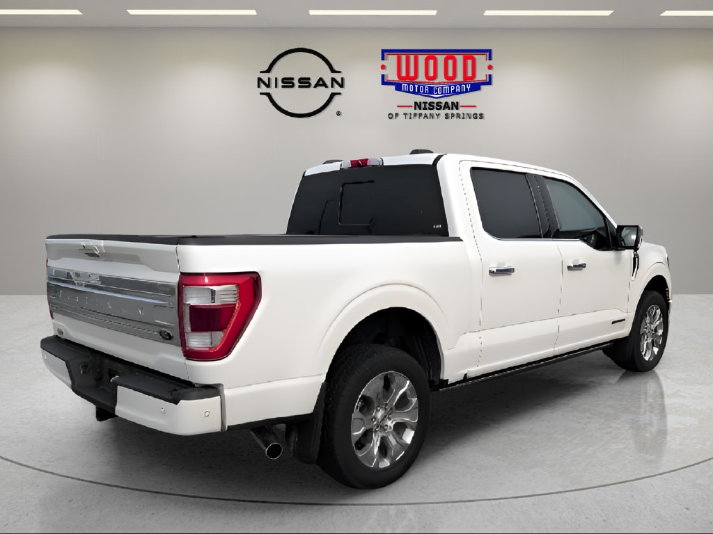 Used 2022 Ford F-150 Platinum with VIN 1FTFW1ED4NFB15909 for sale in Kansas City