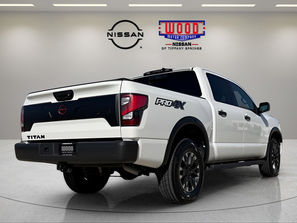 Certified 2024 Nissan Titan PRO-4X Truck Crew Cab