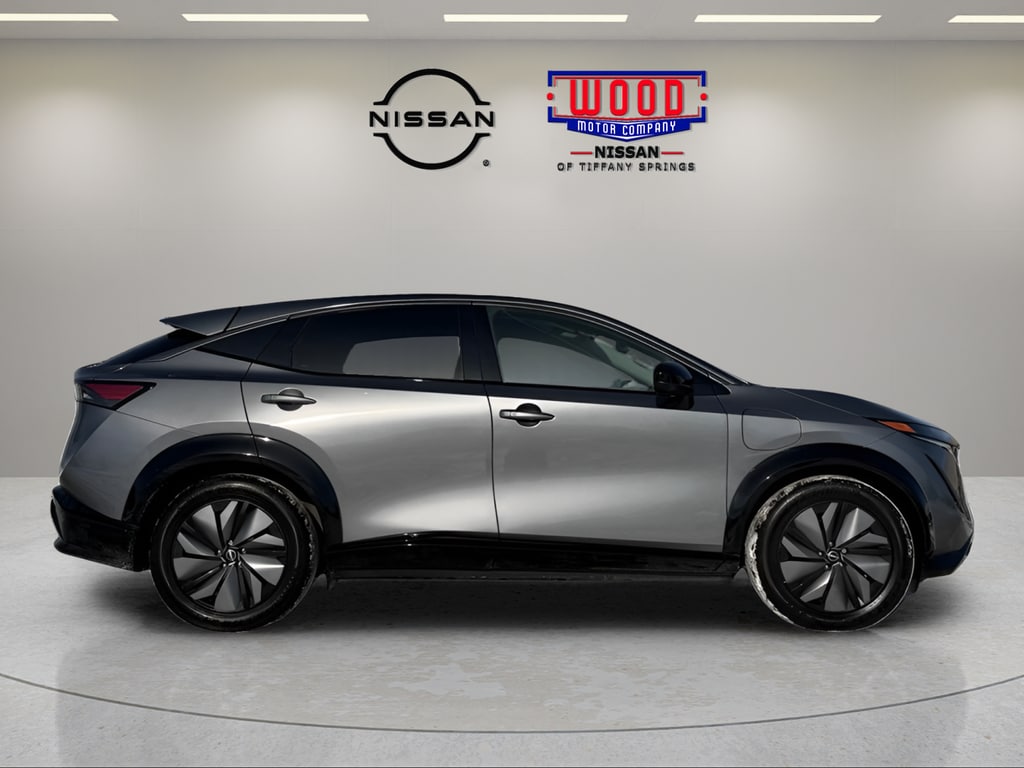 Certified 2025 Nissan ARIYA Engage+ with VIN JN8DF0BF6SM768745 for sale in Kansas City, MO