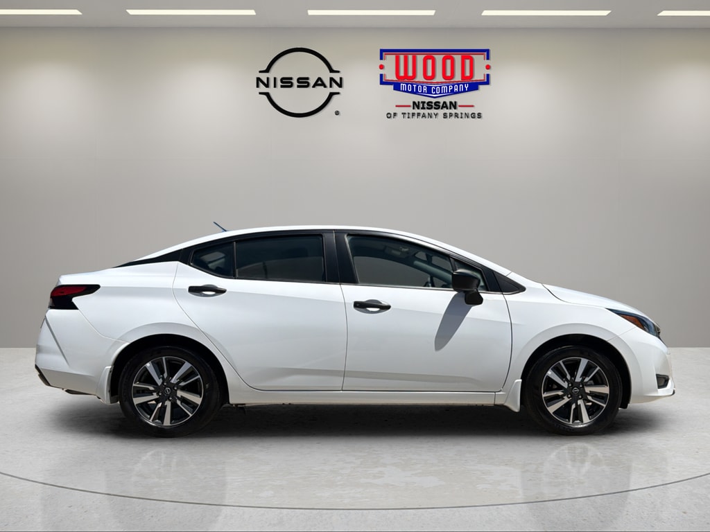 Certified 2025 Nissan Versa Sedan S with VIN 3N1CN8DV9SL855517 for sale in Kansas City