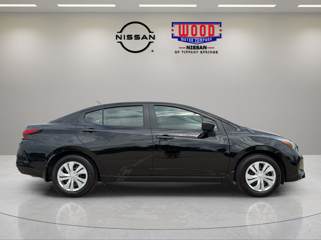 Certified 2025 Nissan Versa Sedan S with VIN 3N1CN8DV5SL888501 for sale in Kansas City