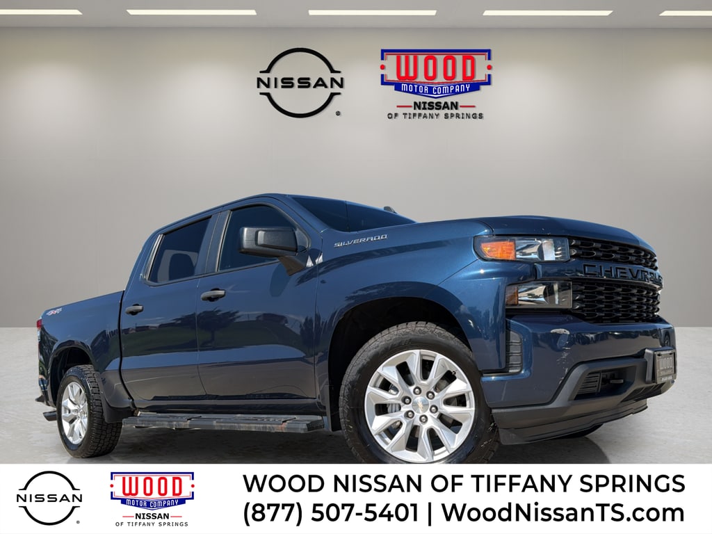 Used 2022 Chevrolet Silverado 1500 LTD Custom Truck Crew Cab
