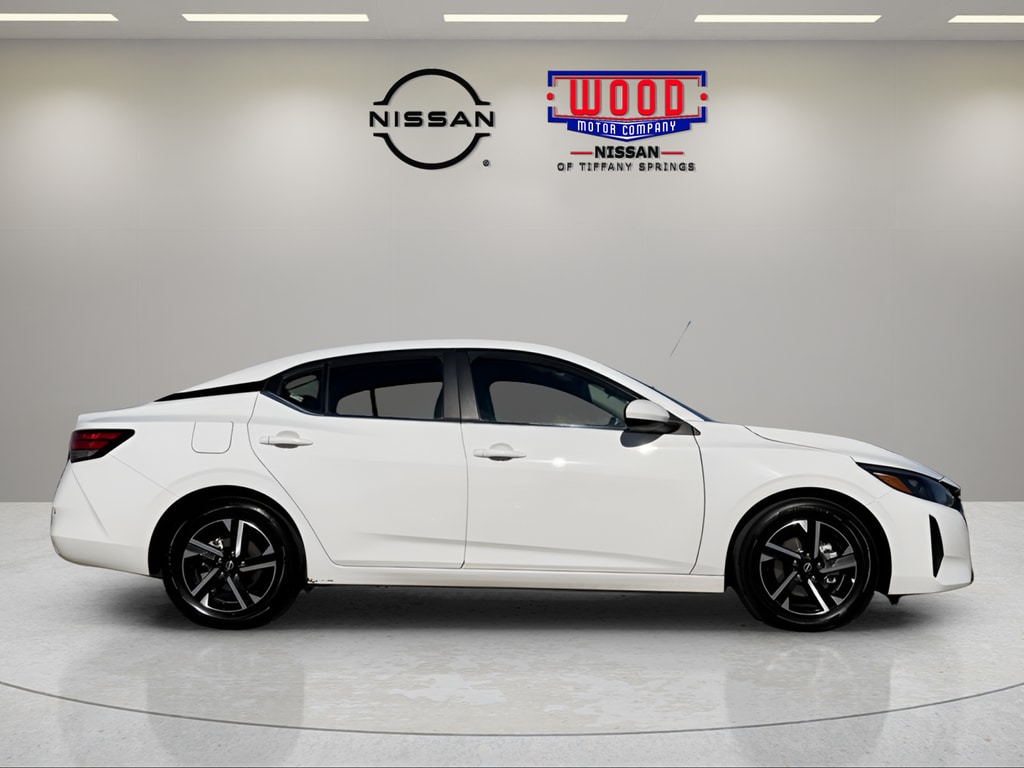 Certified 2025 Nissan Sentra SV with VIN 3N1AB8CV6SY321363 for sale in Kansas City