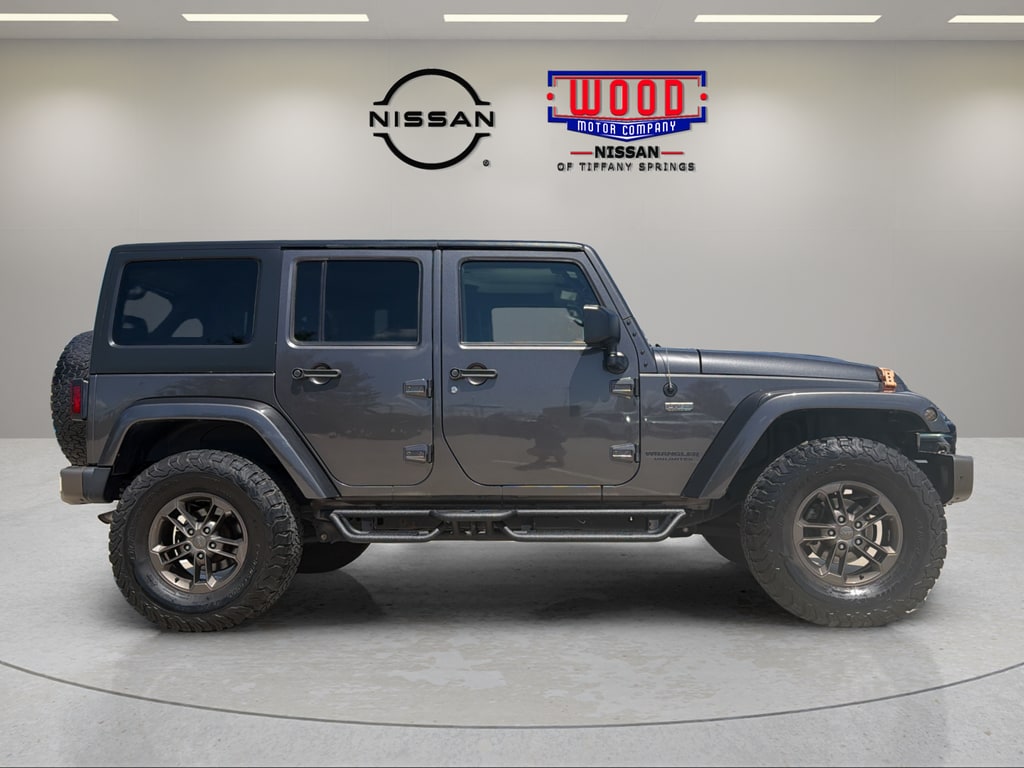 Used 2016 Jeep Wrangler Unlimited 75th Anniversary Edition with VIN 1C4BJWEG0GL199431 for sale in Kansas City