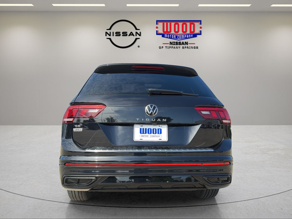 Used 2022 Volkswagen Tiguan 2.0T SE R-Line Black SUV
