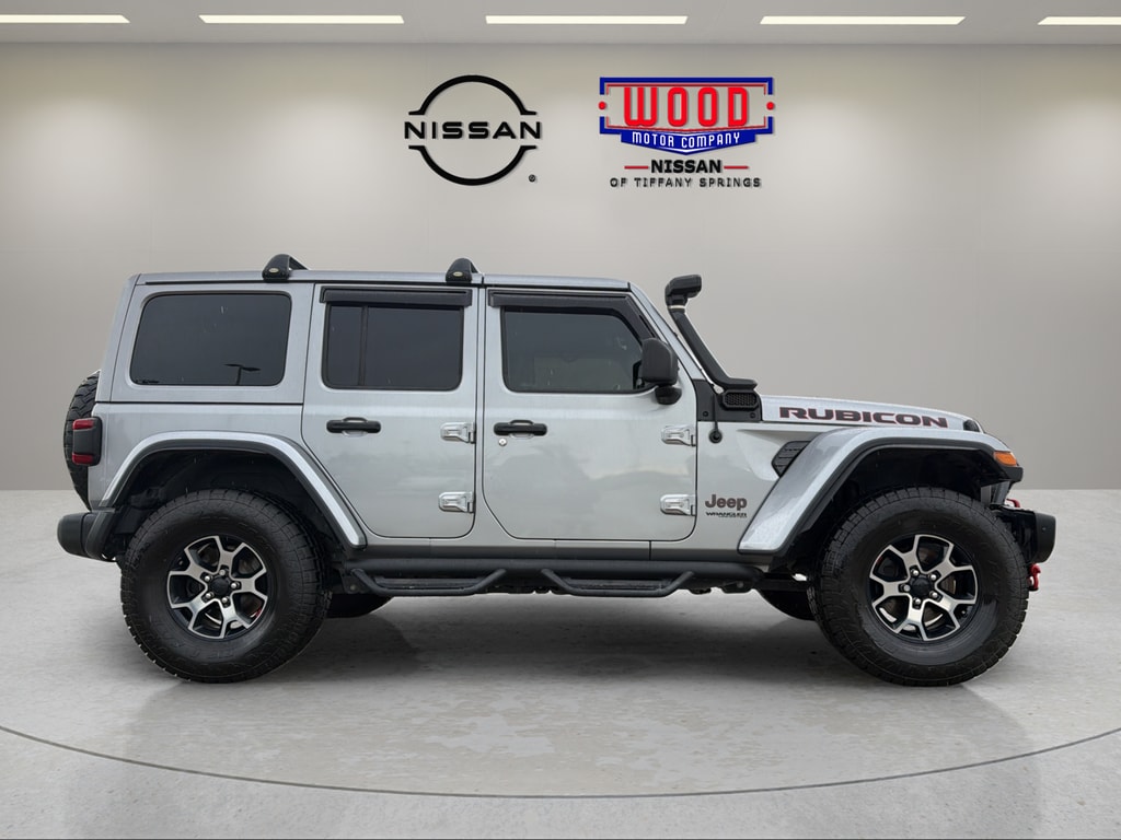 Used 2019 Jeep Wrangler Unlimited Rubicon with VIN 1C4HJXFG4KW608066 for sale in Kansas City