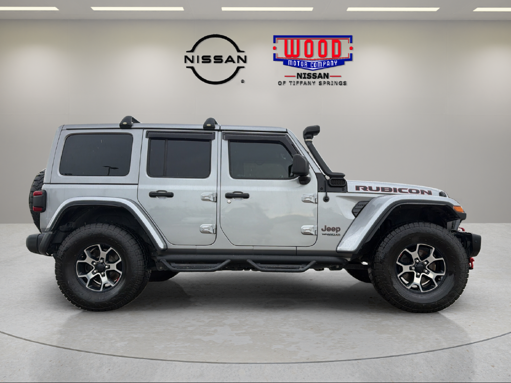 Used 2019 Jeep Wrangler Unlimited Rubicon with VIN 1C4HJXFG4KW608066 for sale in Kansas City
