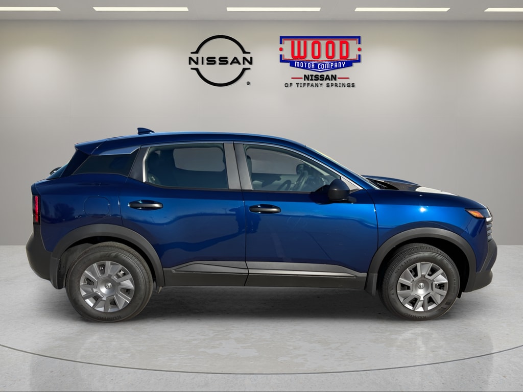 Certified 2025 Nissan Kicks S with VIN 3N8AP6BA7SL341947 for sale in Kansas City