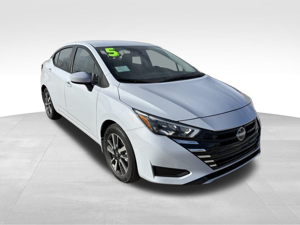 Certified 2025 Nissan Versa Sedan SV with VIN 3N1CN8EV8SL887812 for sale in Kansas City