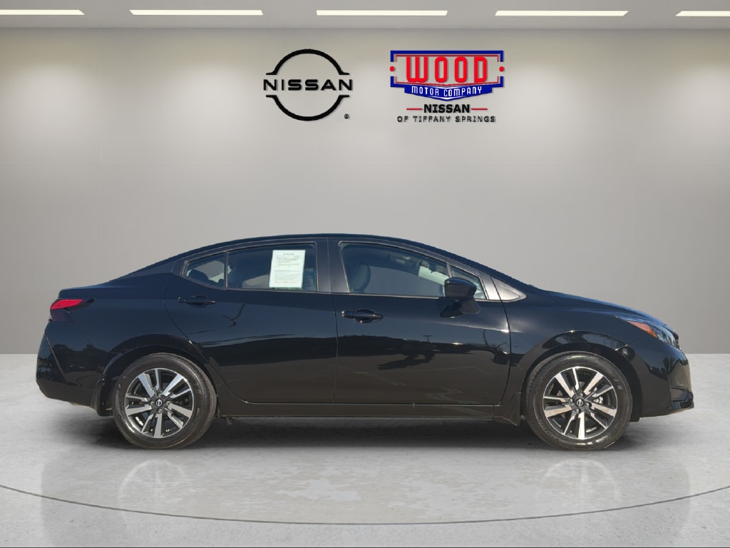Certified 2025 Nissan Versa Sedan SV with VIN 3N1CN8EV2SL884680 for sale in Kansas City