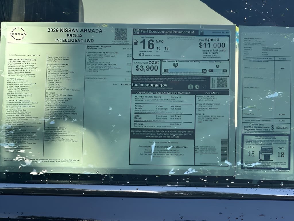 2026 Nissan Armada PRO-4X - Photo 9