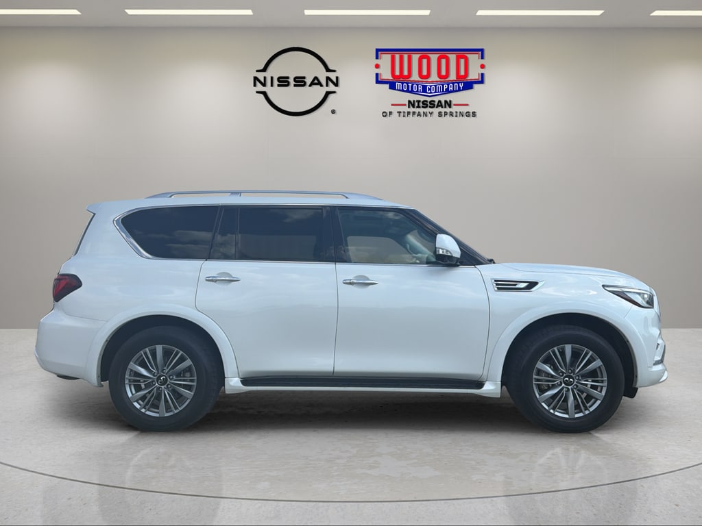 Used 2024 INFINITI QX80 Luxe 4WD with VIN JN8AZ2AE9R9327834 for sale in Kansas City