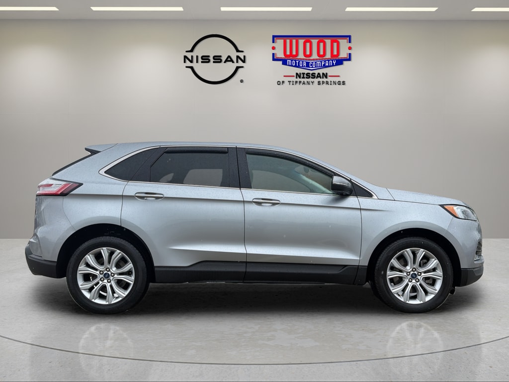 Used 2022 Ford Edge Titanium with VIN 2FMPK4K95NBA54052 for sale in Kansas City