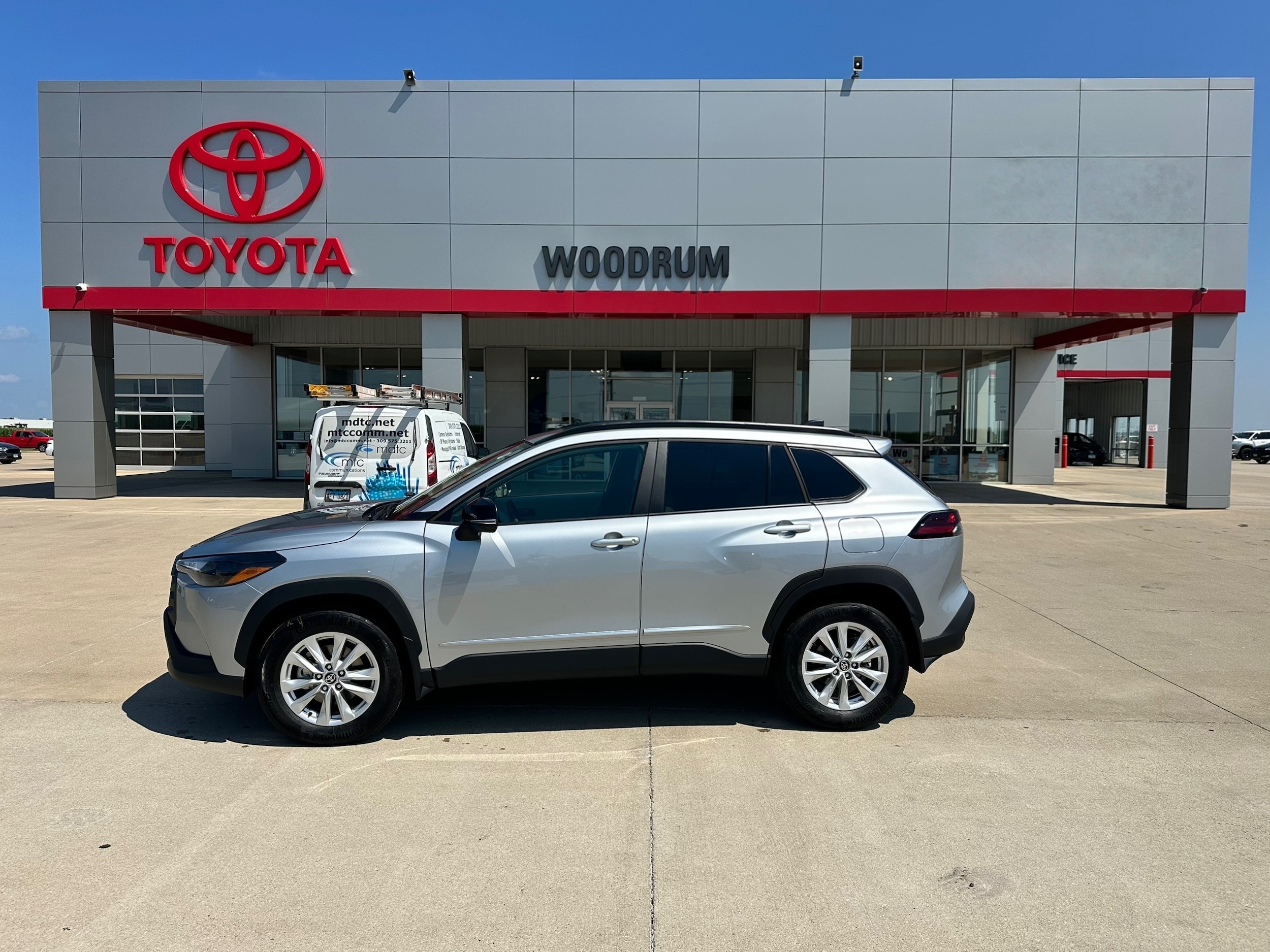 Sonic Silver 2026 Toyota Corolla Cross SUV / Crossover All-Wheel Drive Automatic