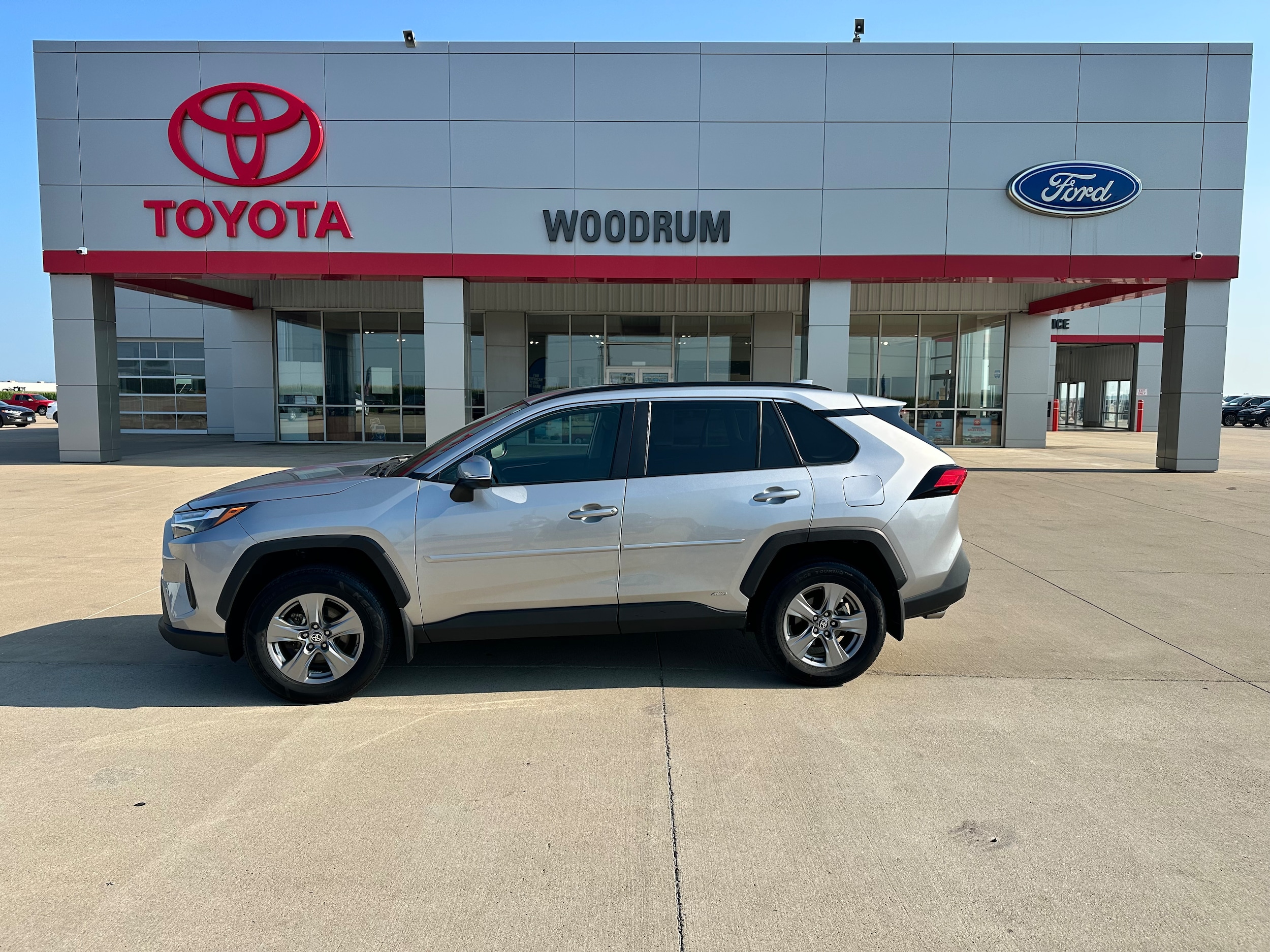 Silver 2024 Toyota RAV4 Hybrid SUV / Crossover All-Wheel Drive Automatic