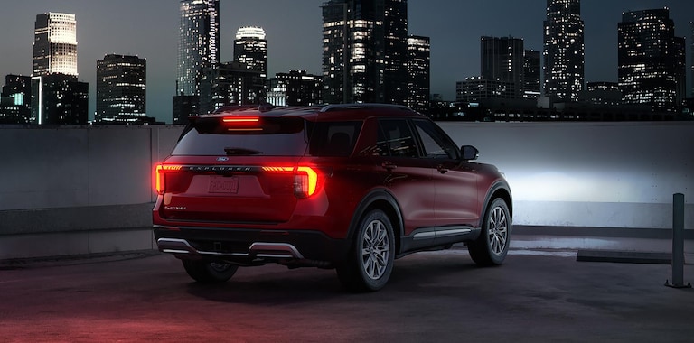 Exterior of a 2027 Ford Explorer