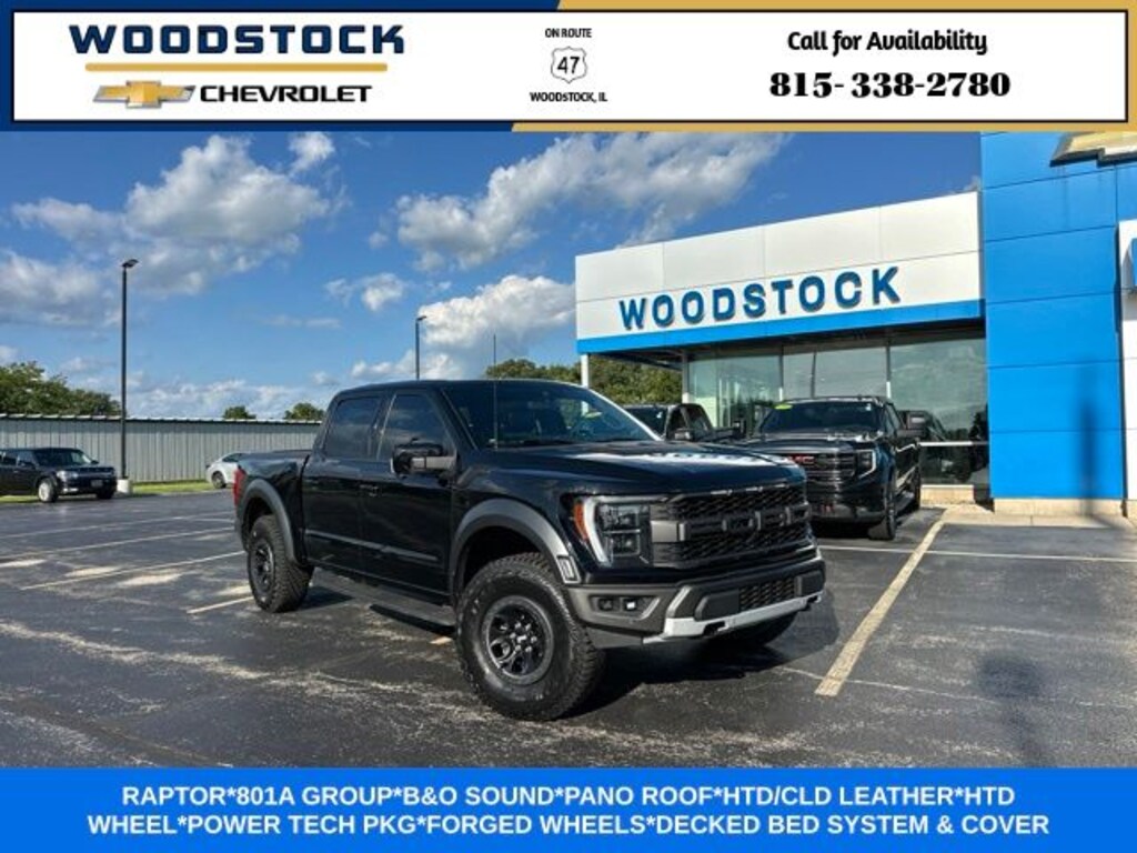 Used 2021 Ford F-150 Raptor Truck SuperCrew Cab