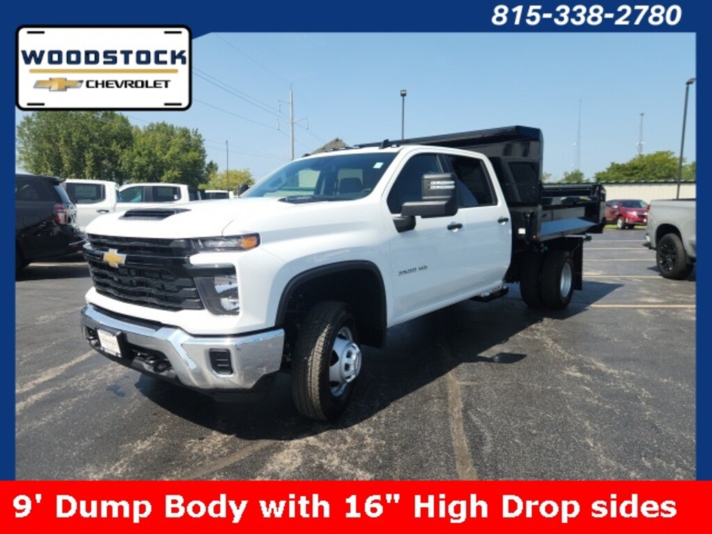 New 2024 Chevrolet Silverado 3500 HD Chassis Work Truck Truck Crew Cab