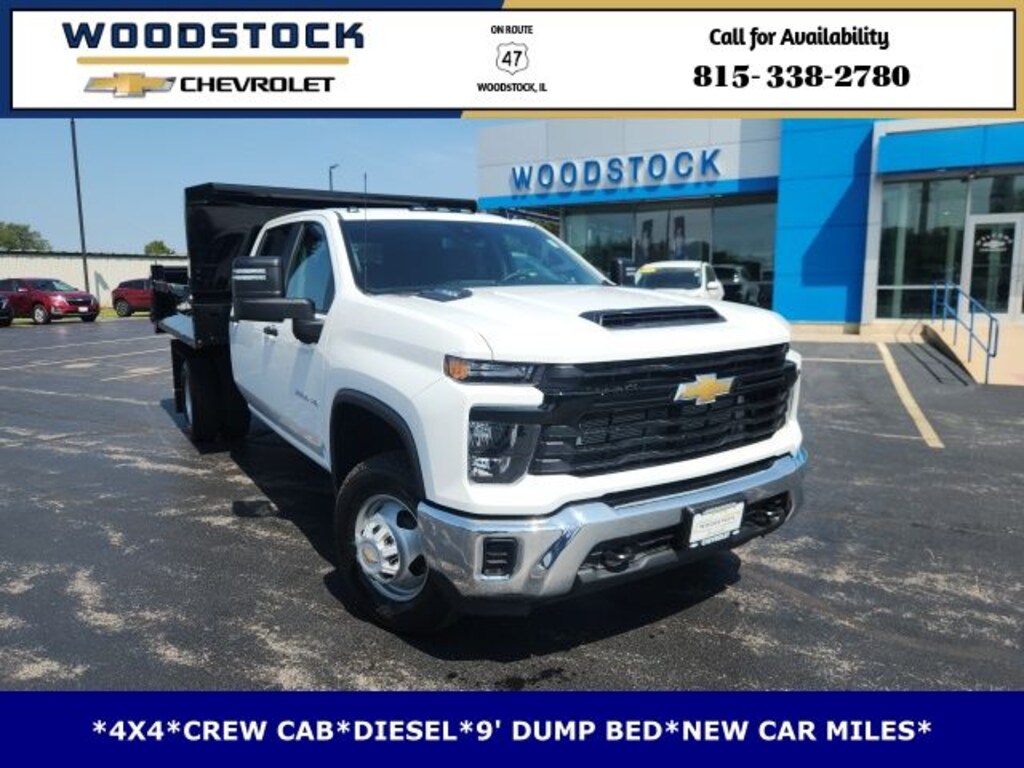 Used 2024 Chevrolet Silverado 3500 HD Chassis Work Truck Truck Crew Cab