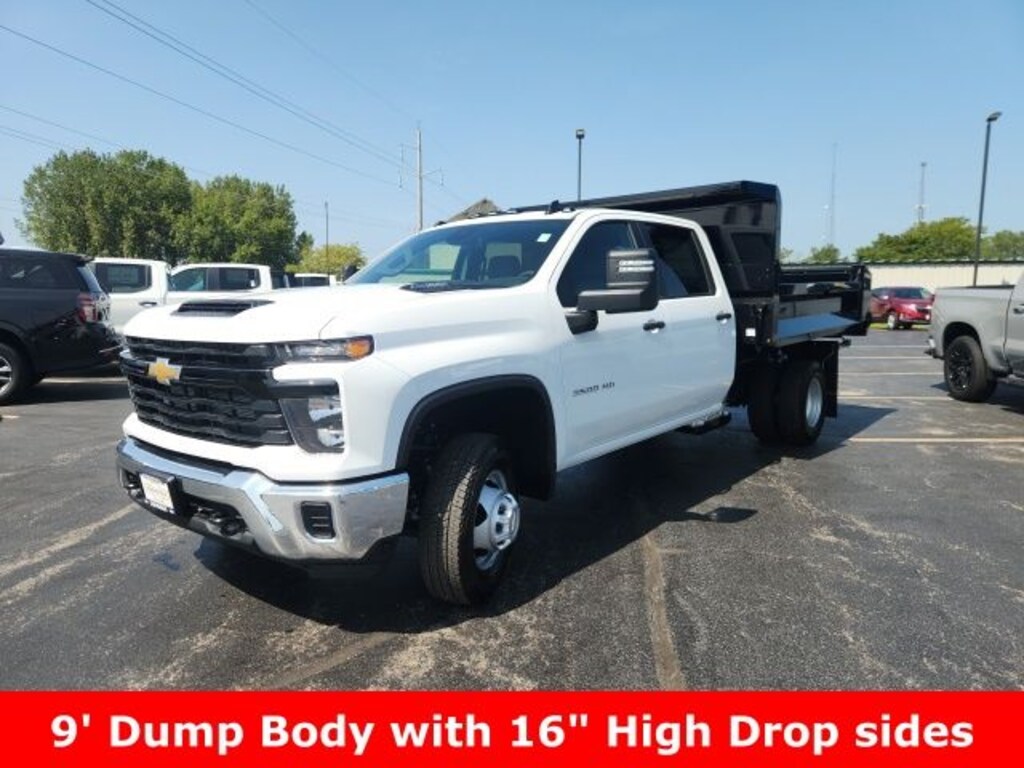 Used 2024 Chevrolet Silverado 3500 HD Chassis Work Truck Truck Crew Cab