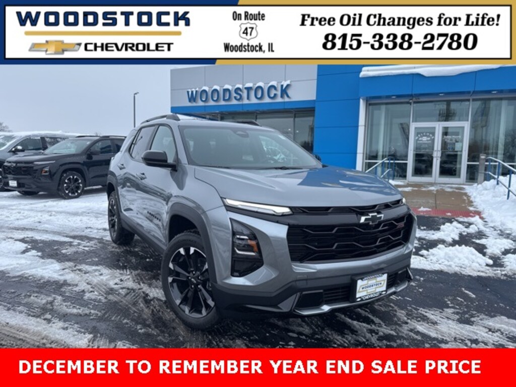 New 2026 Chevrolet Equinox RS SUV