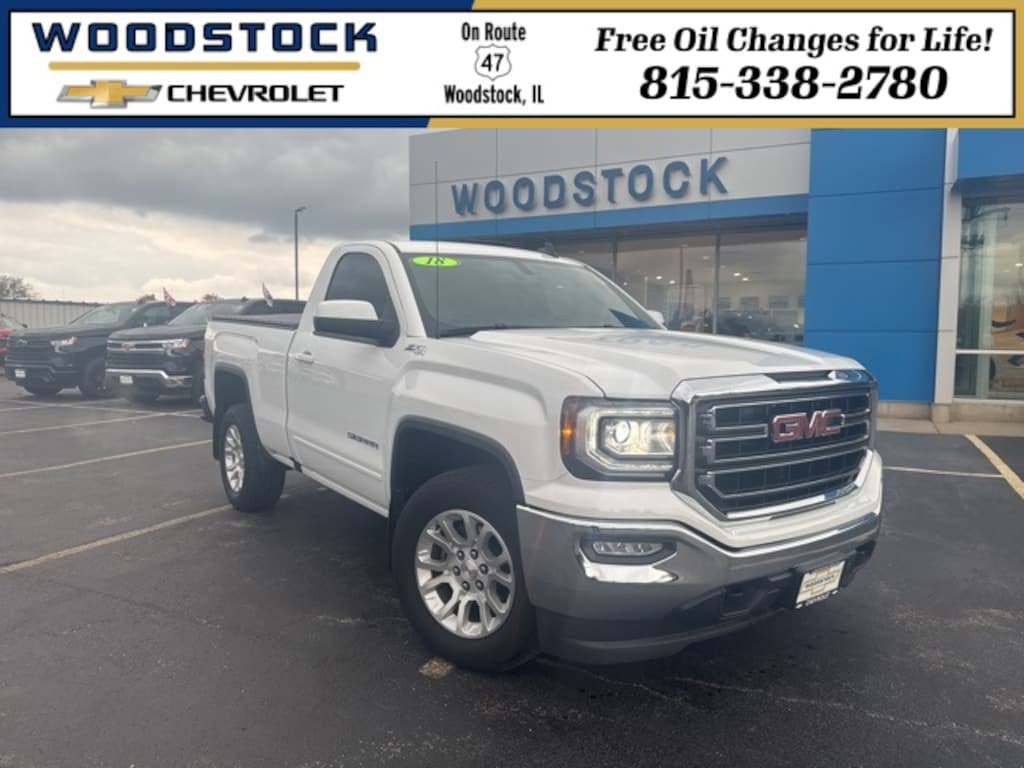 Used 2018 GMC Sierra 1500 SLE Truck Regular Cab